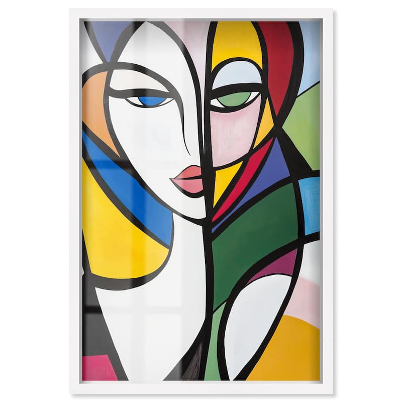 Lacara I Shadowbox by Art Remedy - White - 24" x 36"