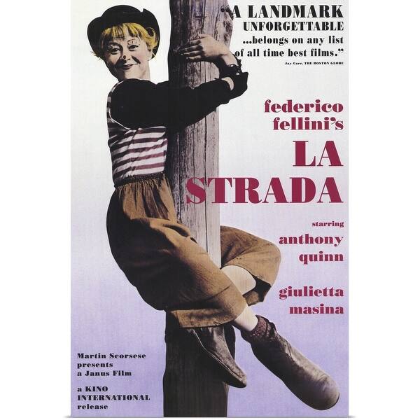 la strada 1954 poster