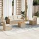 Option Beige 6 Piece With table