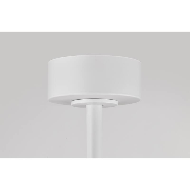 Yerma 52-inch Solid Wood and Metal Lighted Ceiling Fan with LED Lighting