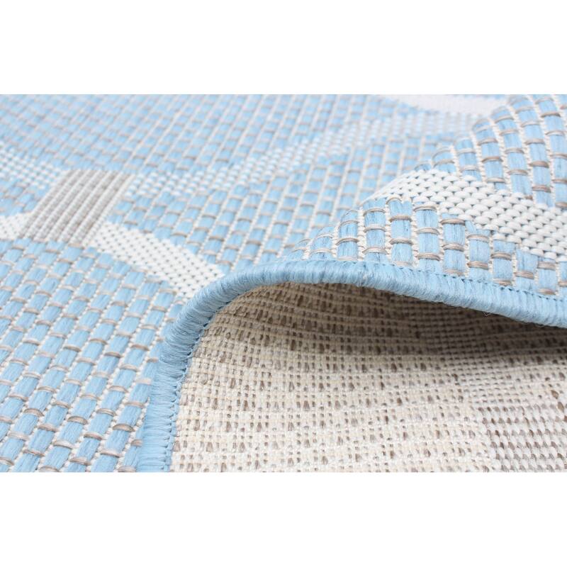 ECARPETGALLERY Veranda Abstract Indoor/ Outdoor Rug