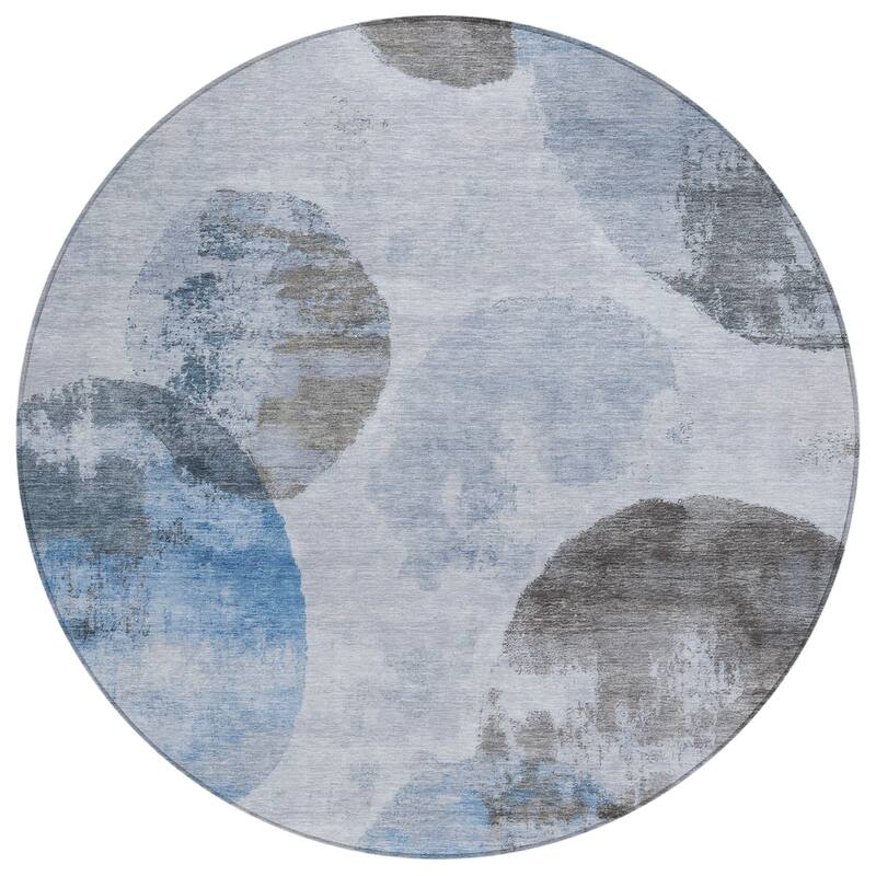 Machine Washable Indoor/ Outdoor Contemporary Micha Chantille Rug