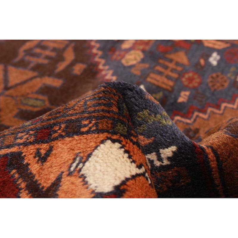 Teimani Navy Rug 3'0" x 4'11" - 3'0 x 4'11