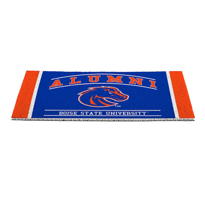 28 in. x 16 in. Boise State University Alumni Full Color PVC Door Mat