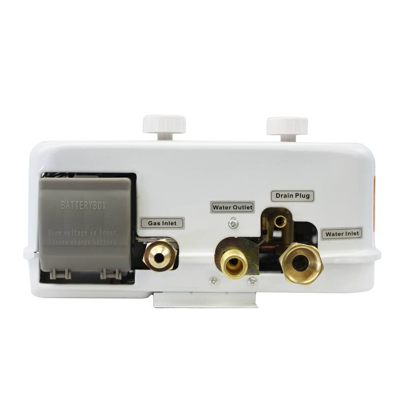 Flame King Portable Tankless Water Heater Propane Outdoor Shower 5L