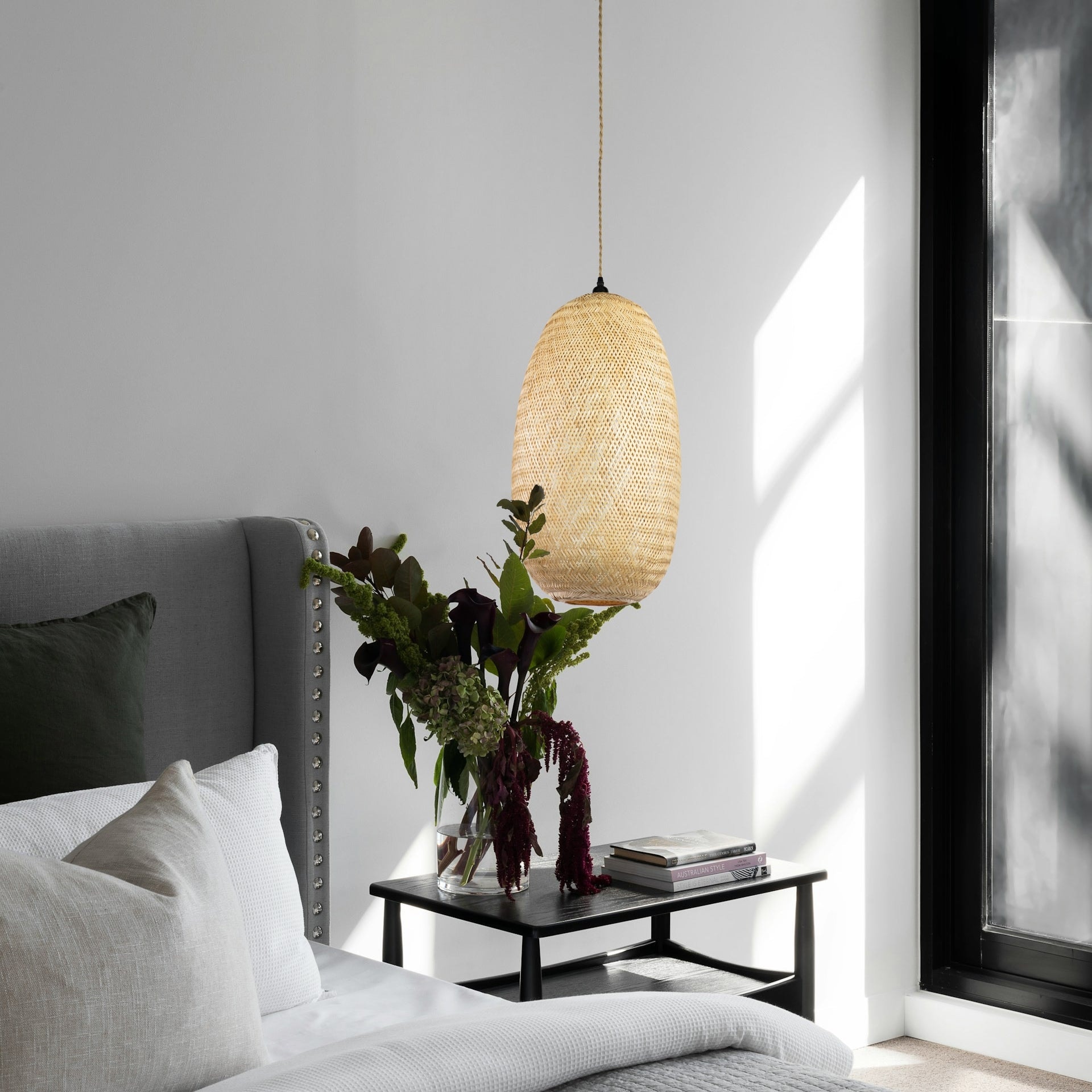 Kmart rattan pendant on sale