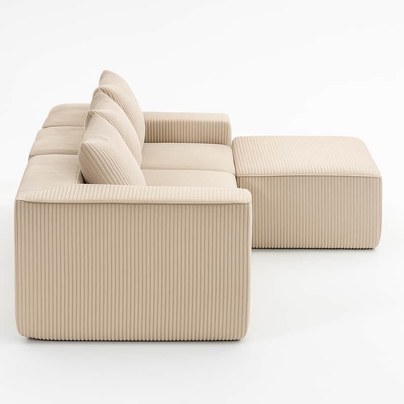 GDFStudio - Multi Person Modular Compression Sofa for Modern Living