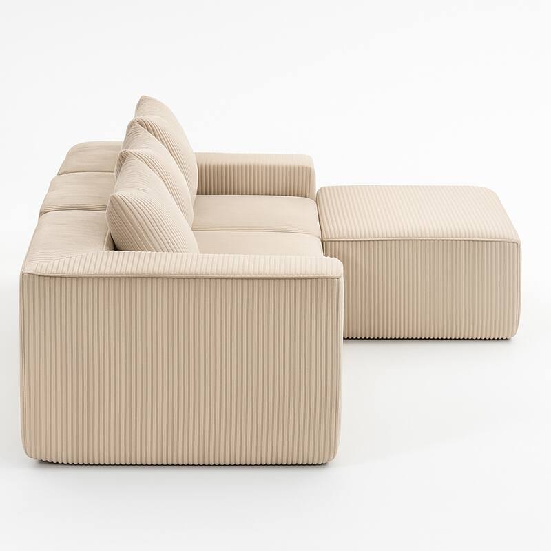 Multi Person Modular Compression Sofa That Can Be Freely