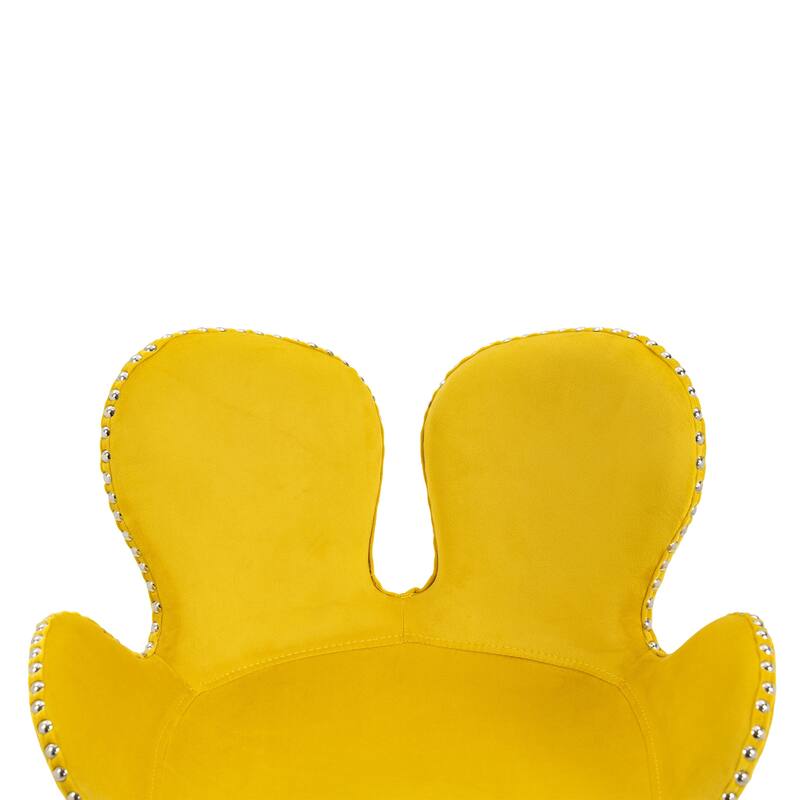 Velvet Swivel Bar Stools Set of 2, Adjustable Counter Height Chairs