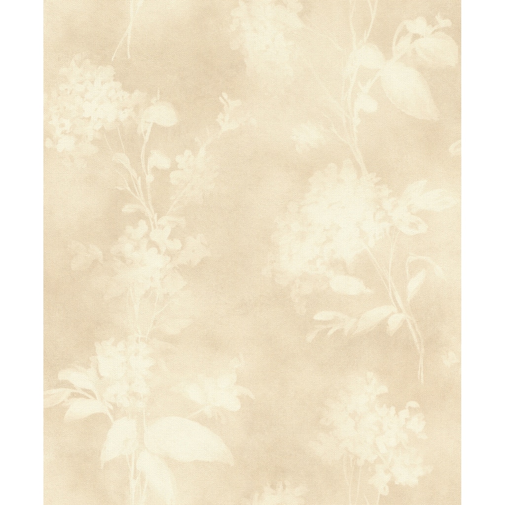 A-Street Prints Izara Beige Botanical Wallpaper