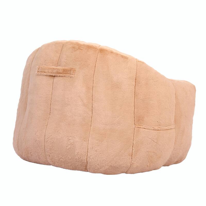 Bean Bag Chair, Bean Bag Sofa Chair with Armrests, Stuffed High-Density Foam