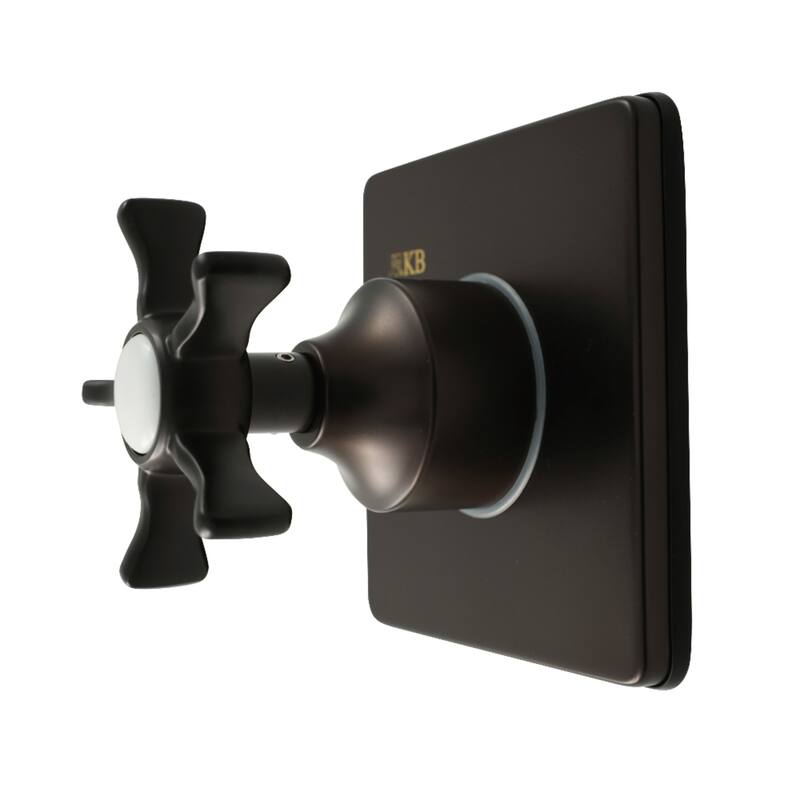 Hamilton Single-Handle Six-Way Diverter Valve with Square Trim Kit - Oil Rubbed Bronze