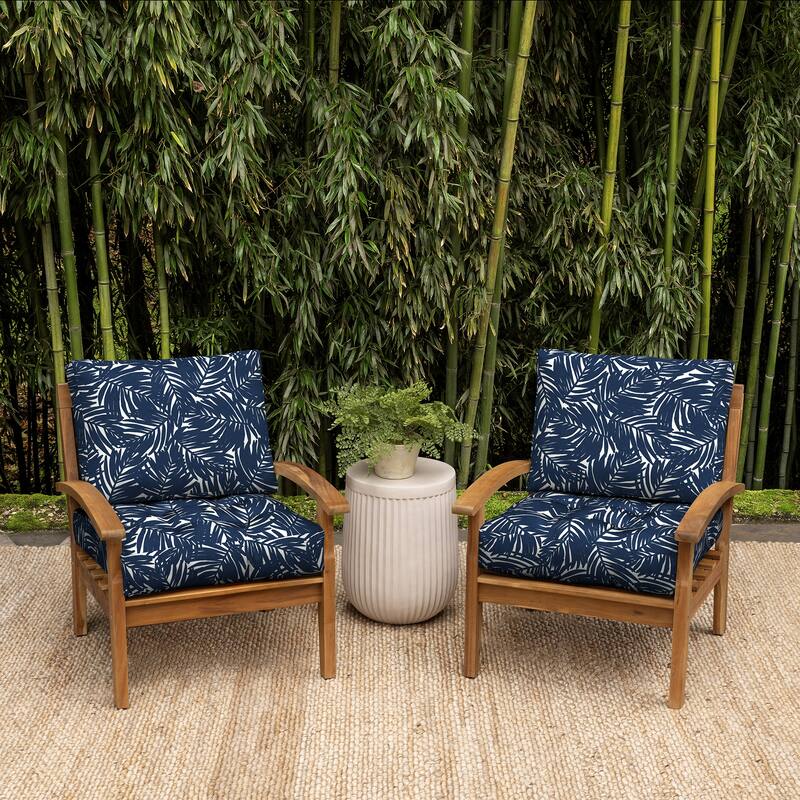 ARDEN earthFIBER Tufted Blowfill Deep Seat Set, 24 x 24