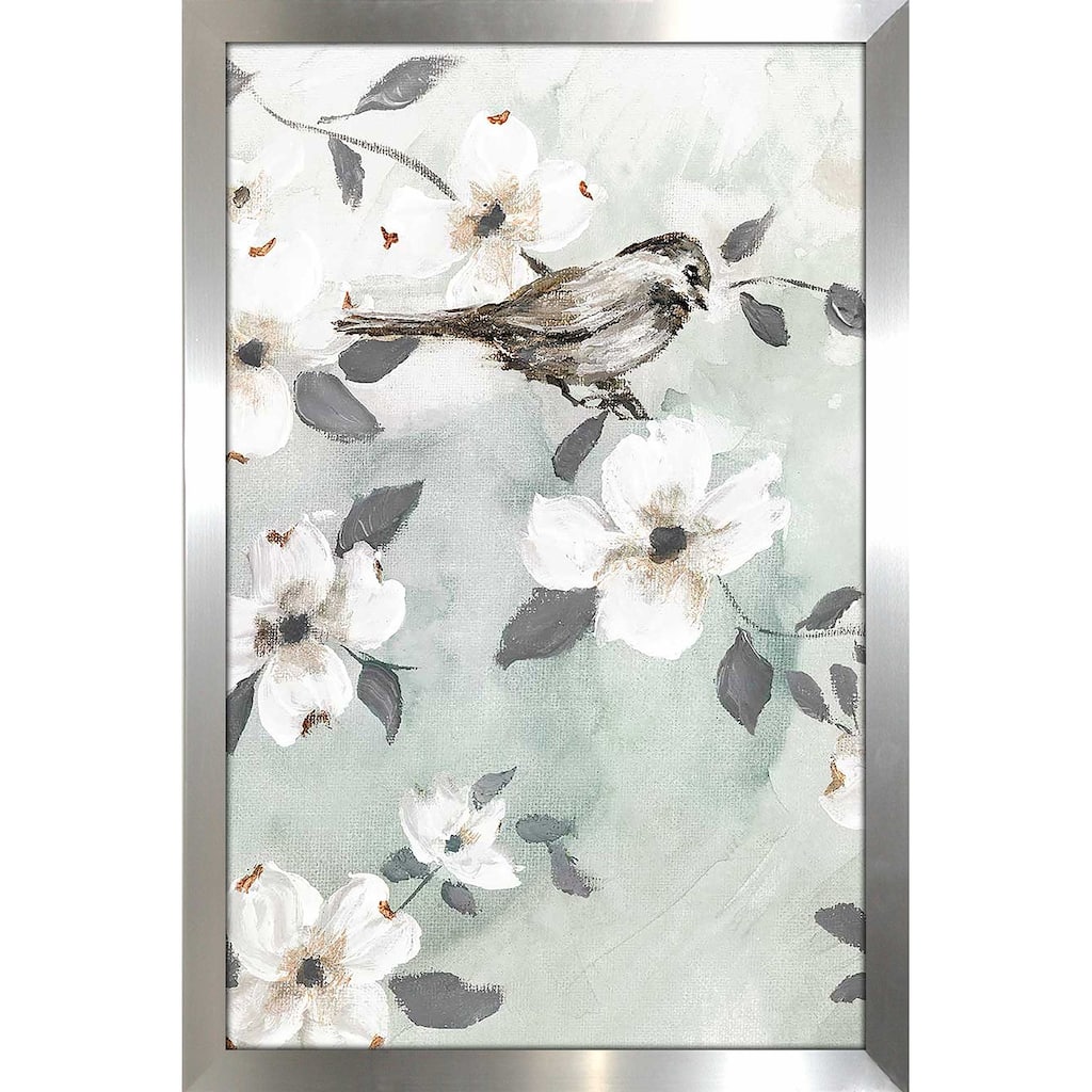 "Spring Solo Serenade II (Vertical)" by Nan Print on Acrylic