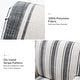 preview thumbnail 32 of 48, HULALA HOME Seip Modern Striped Arm Chair with Spindle Wood Legs Set of 2
