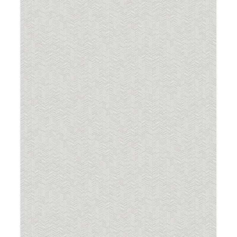 A-Street Prints Saranyu Light Grey Petite Chevron Wallpaper