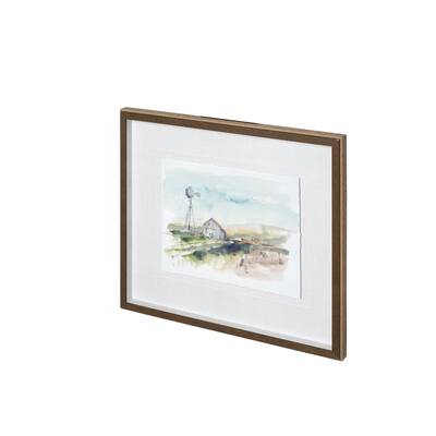 Rural Plein Air II Framed Art Print