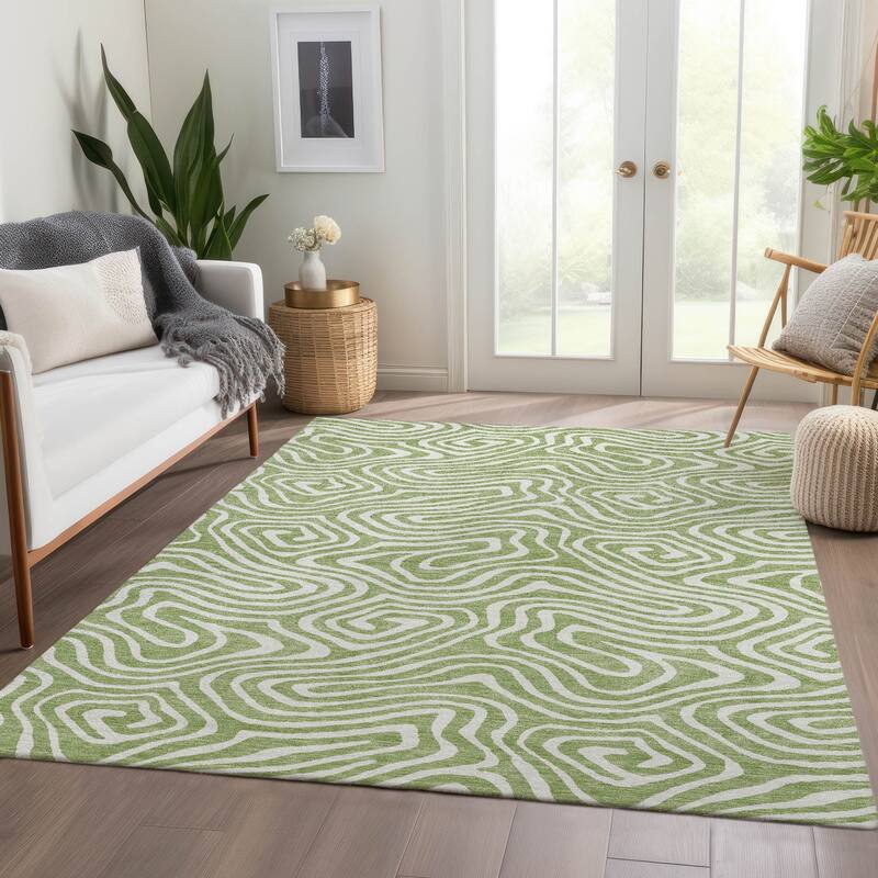 Premium Washable Super Soft Modern Maze Mayfield Rug