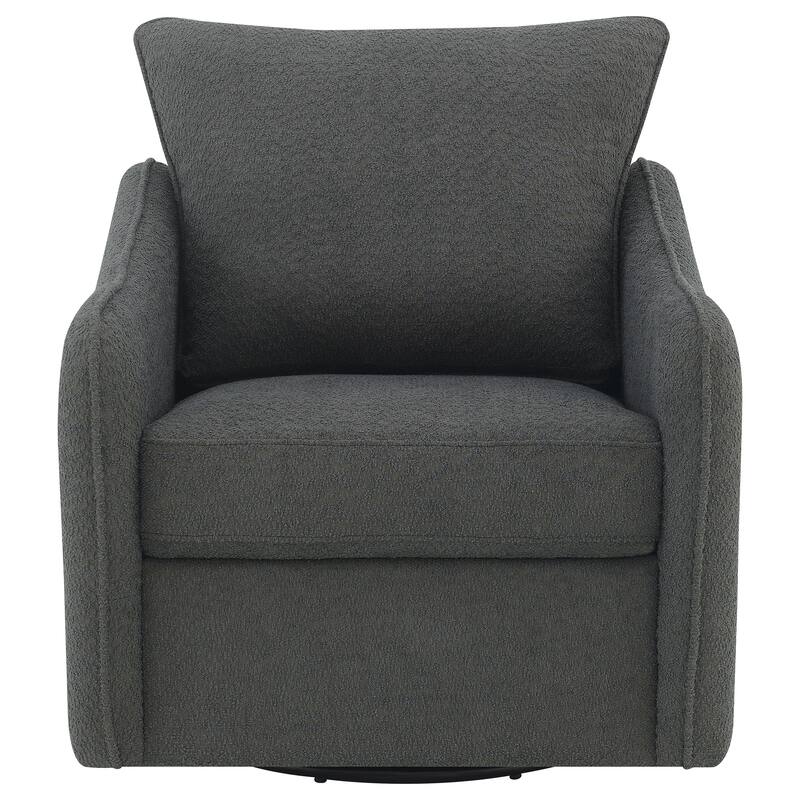 Madia Upholstered Sloped Arm Swivel Glider Chair