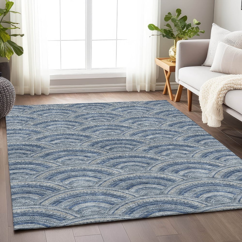 Premium Washable Super Soft Transitional Stacks Mayfield Rug