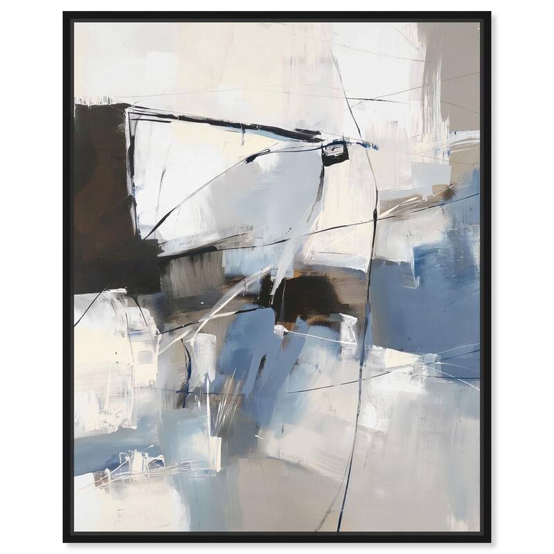 Glimpse of Infinity III Canvas by Art Remedy - Black - 24" x 30"