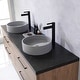 preview thumbnail 46 of 78, Trento Bath Vanity with Sintered Stone Top with Concrete Sink (C)