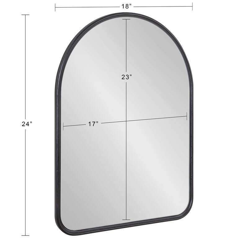 Kate and Laurel Caskill Framed Arch Wall Mirror