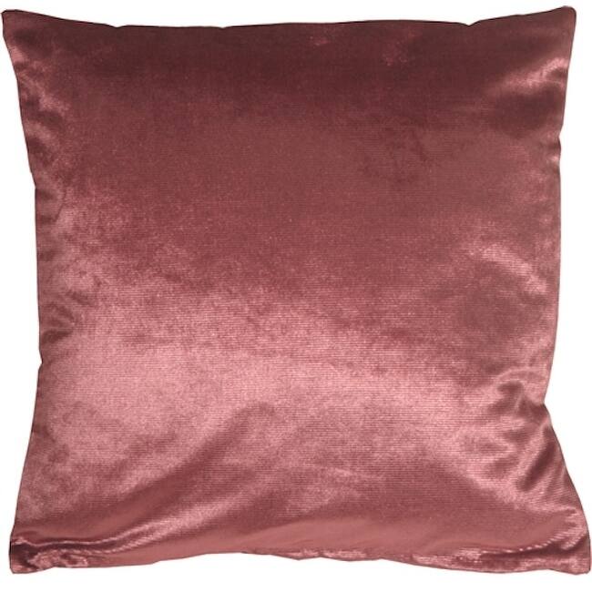 Milano 16x16 Decorative Throw Pillow with Polyfill Insert, Rose