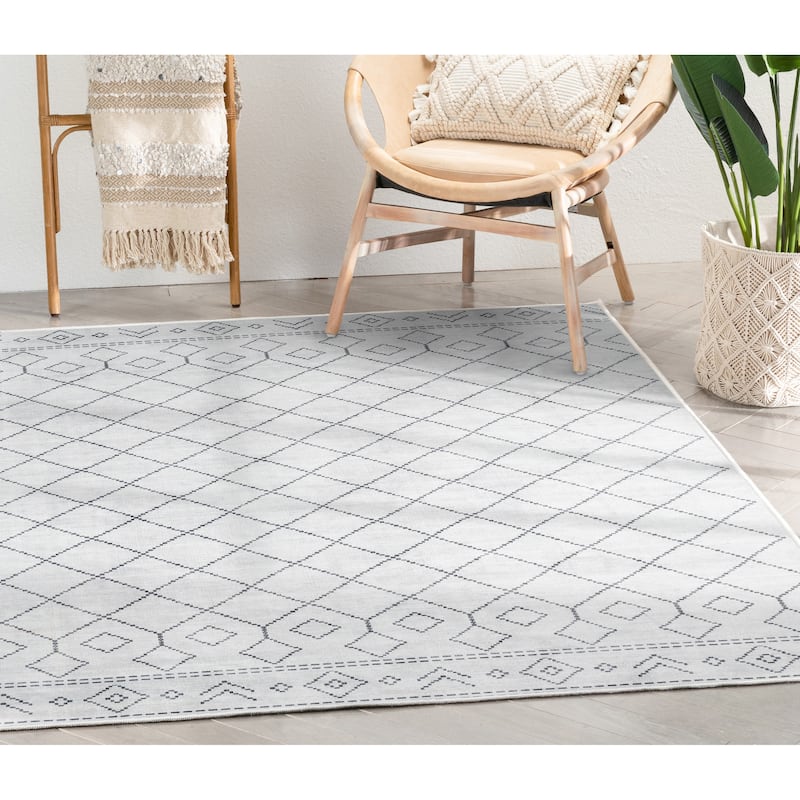 Well Woven Apollo Anastasia Moroccan Machine Washable Area Rug