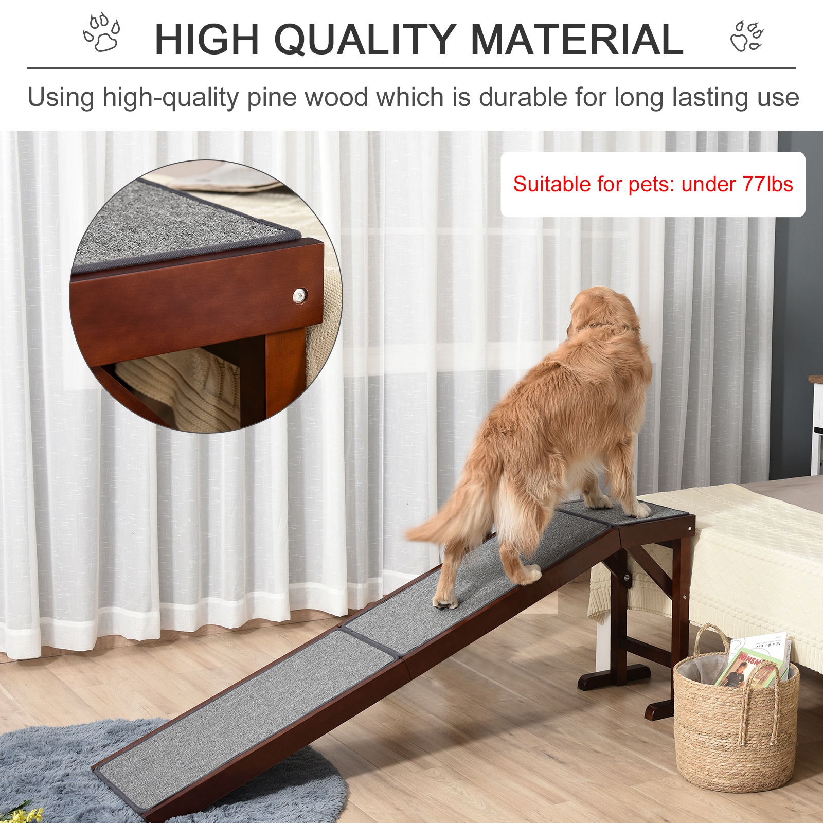 Dog hotsell ramp carpet