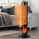 preview thumbnail 2 of 11, Zenova Electric Space Heater, PTC With flame Heater Large
