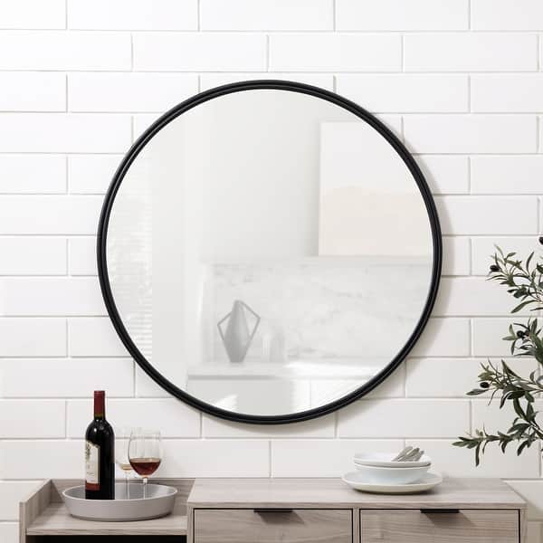 Middlebrook Designs Contemporary Round Mirror On Sale Bed Bath