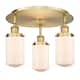 Option Brushed Brass / Matte White