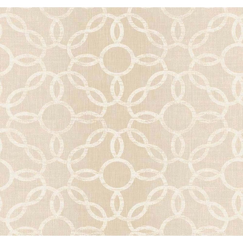 Seabrook Designs Pinson Geometric Unpasted Wallpaper