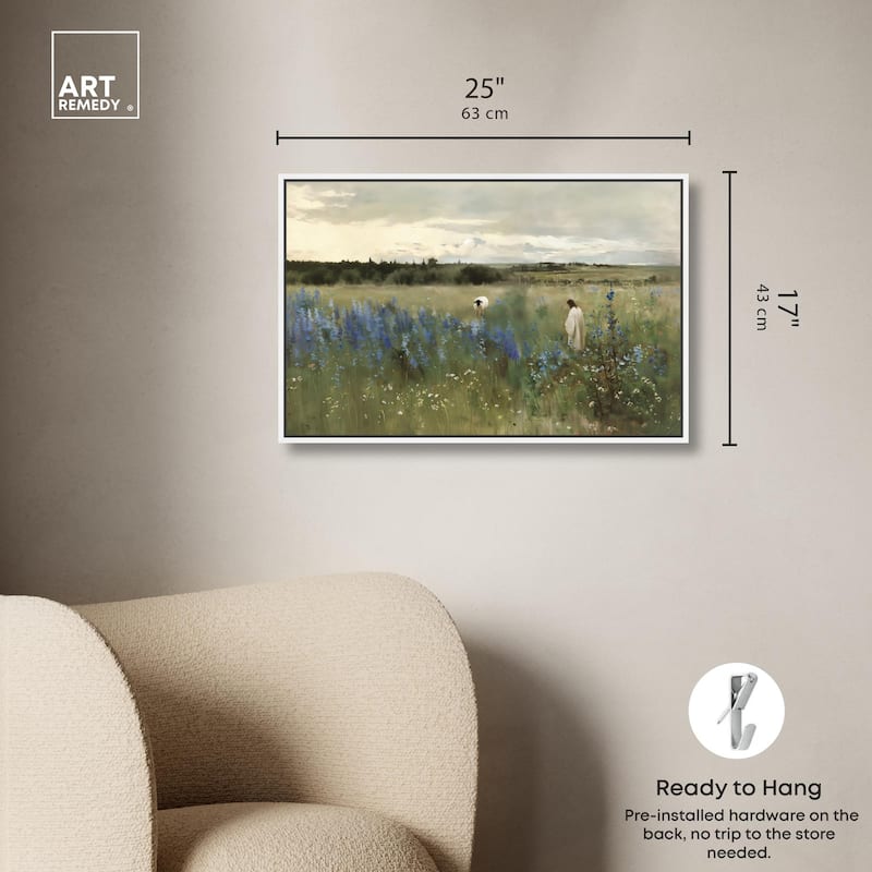 Path of the Shepherd Canvas by Art Remedy