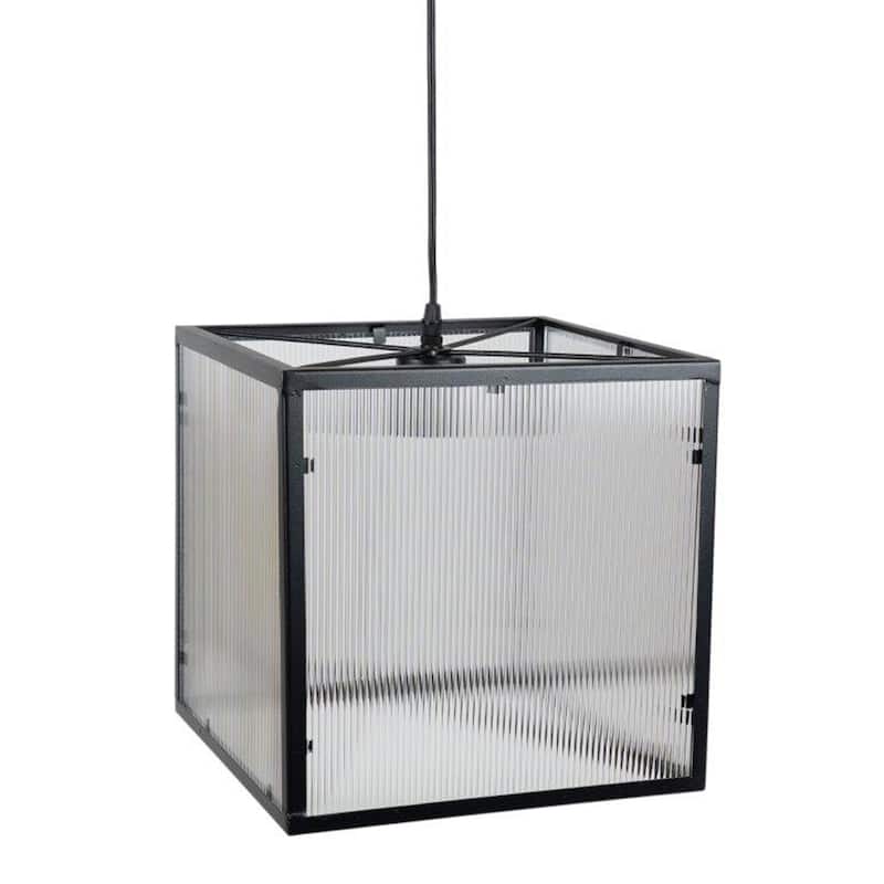 Iron Hanging Lamp - 12 x 12 x 12 - 12 x 12 x 12