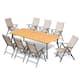 Option 92.9in-Brown-Table&Espresso-Chair