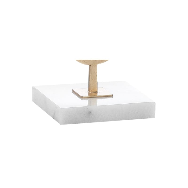 Honore 31" Metal LED Table Lamp, Gold Leaf by JONATHAN Y