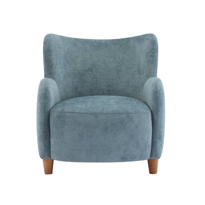 Bacho Fabric Wingback Accent Chair by Christopher Knight Home