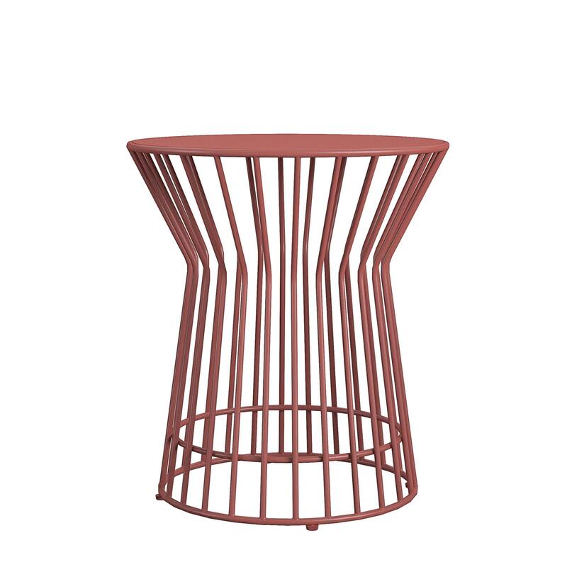 The Novogratz Poolside Gossip Collection Roberta Outdoor/Indoor Side Table
