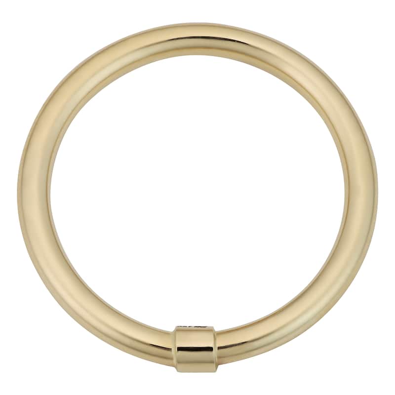 14k Yellow Gold Polished 2 millimeter Comfort Fit Band Ring for Women (sizes 5-10)