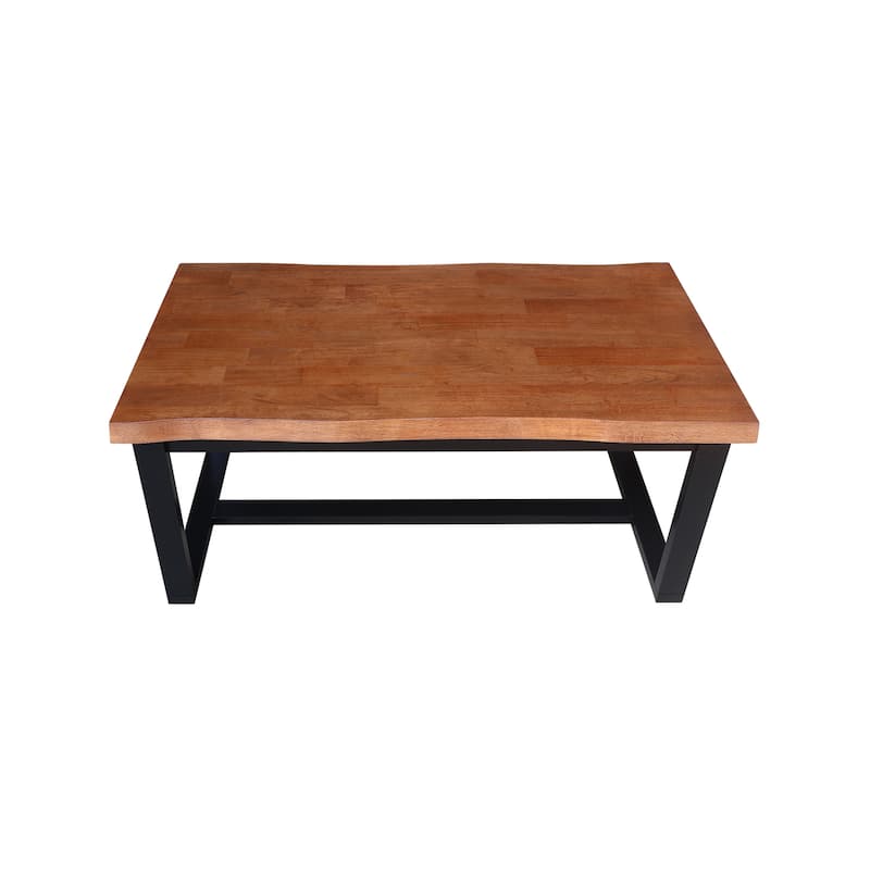 Live Edge Solid Wood Coffee Table