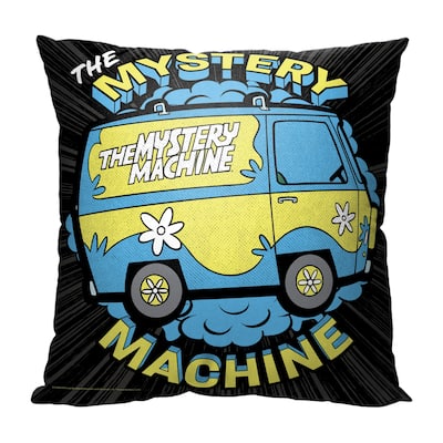 Warner Brothers Scooby Doo The Mystery Machine 18 Inch Throw Pillow