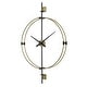 preview thumbnail 4 of 3, Uttermost Time Flies Modern Wall Clock - 30.75 W X 48.75 H X 4 D (in)