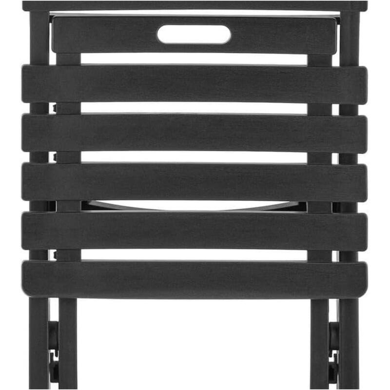 Aria Home Terrasse Outdoor Folding Chairs UV Resistant Set of 4