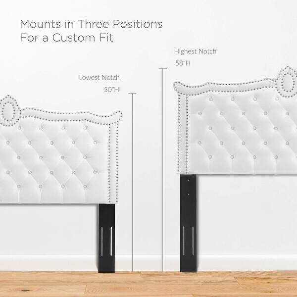 Louisa Tufted Performance Velvet King/California King Headboard