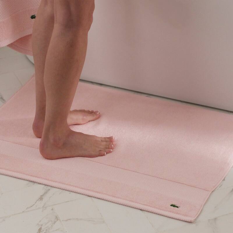 Lacoste Heritage Supima Cotton Bath Mat