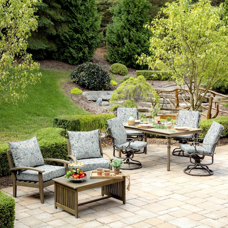 ARDEN Outdoor Deep Seating Cushion Set 24 x 24 - 24 (L) x 24 (W) x 5.75 (H)