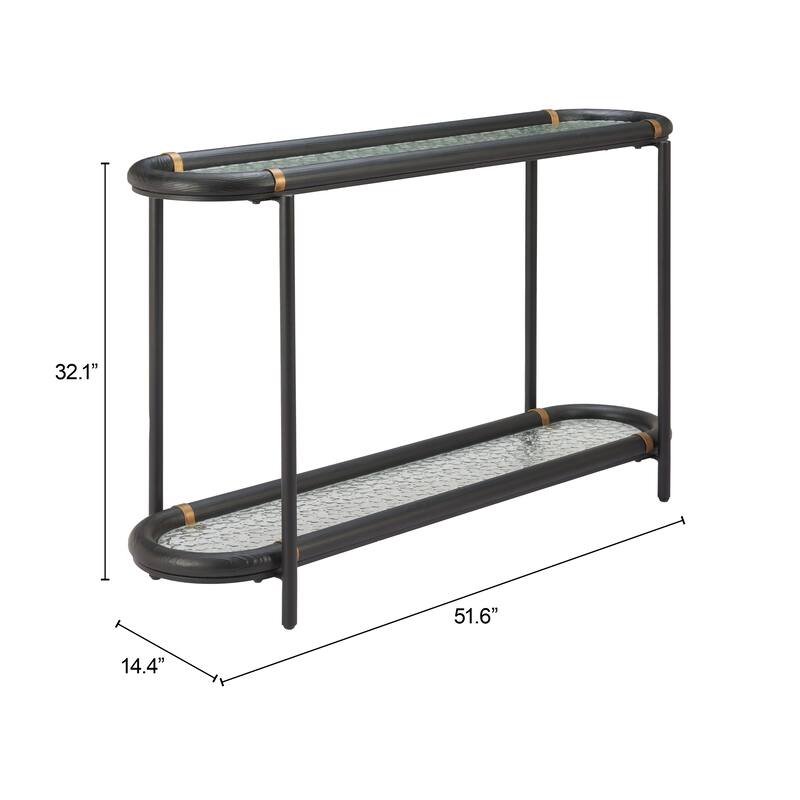 Aneis Console Table Black