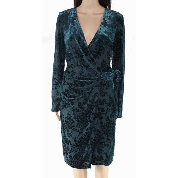ralph lauren emerald green dress